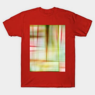 Abstract Plaid Quilt T-Shirt